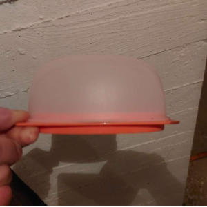 Tupperware Mini Käsemax (Max CondensControl) mit Lüftungslöcher