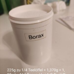 Borax, Bor, Natriumborat (NA2B4O7-10H2O)