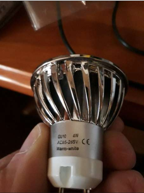 LED 4W SMD GU10 Fassung 450lm 2700K – Bild 2